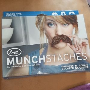 Genuine Fred Munchstaches cookie cutter